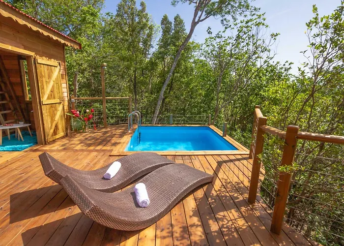 Hôtel avec vue: Au Jardin Des Colibris Ecolodge&Spa